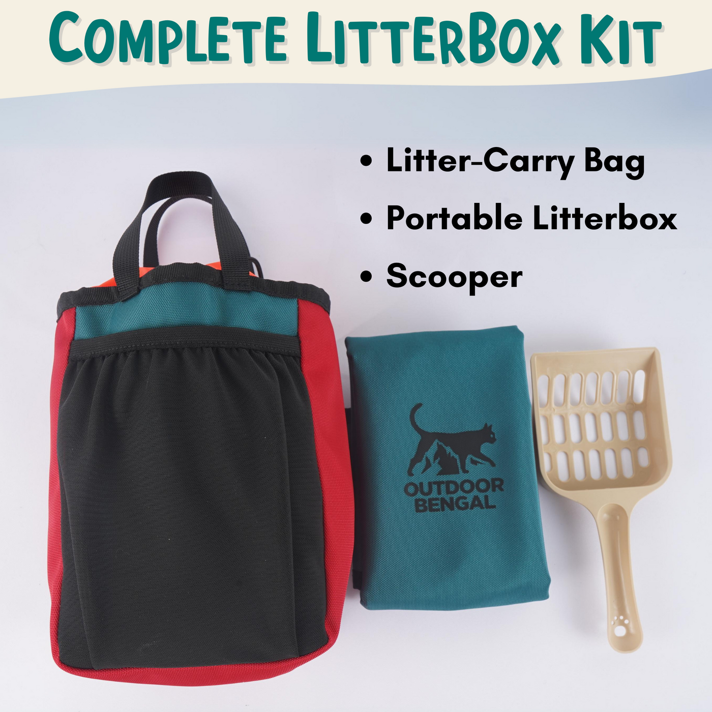 Portable Litterbox for Travel