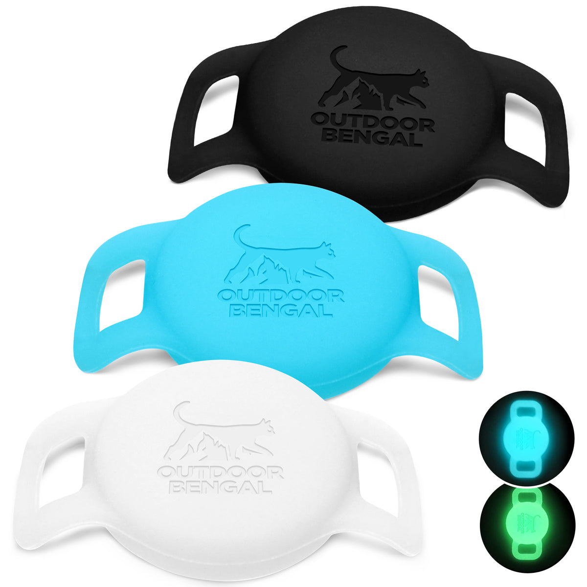 Airtag Holder for Cat Collar (3 Pack)