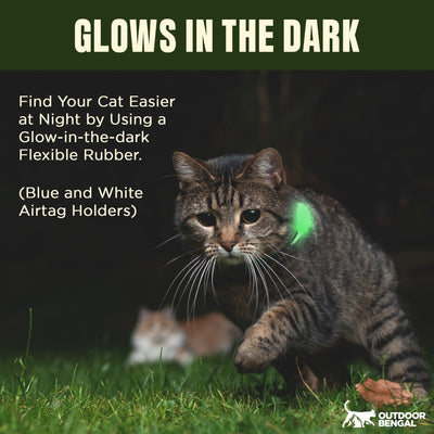 Keeper Airtag for Cats - Airtag Holder for Your Cat Collar (3 Pack)