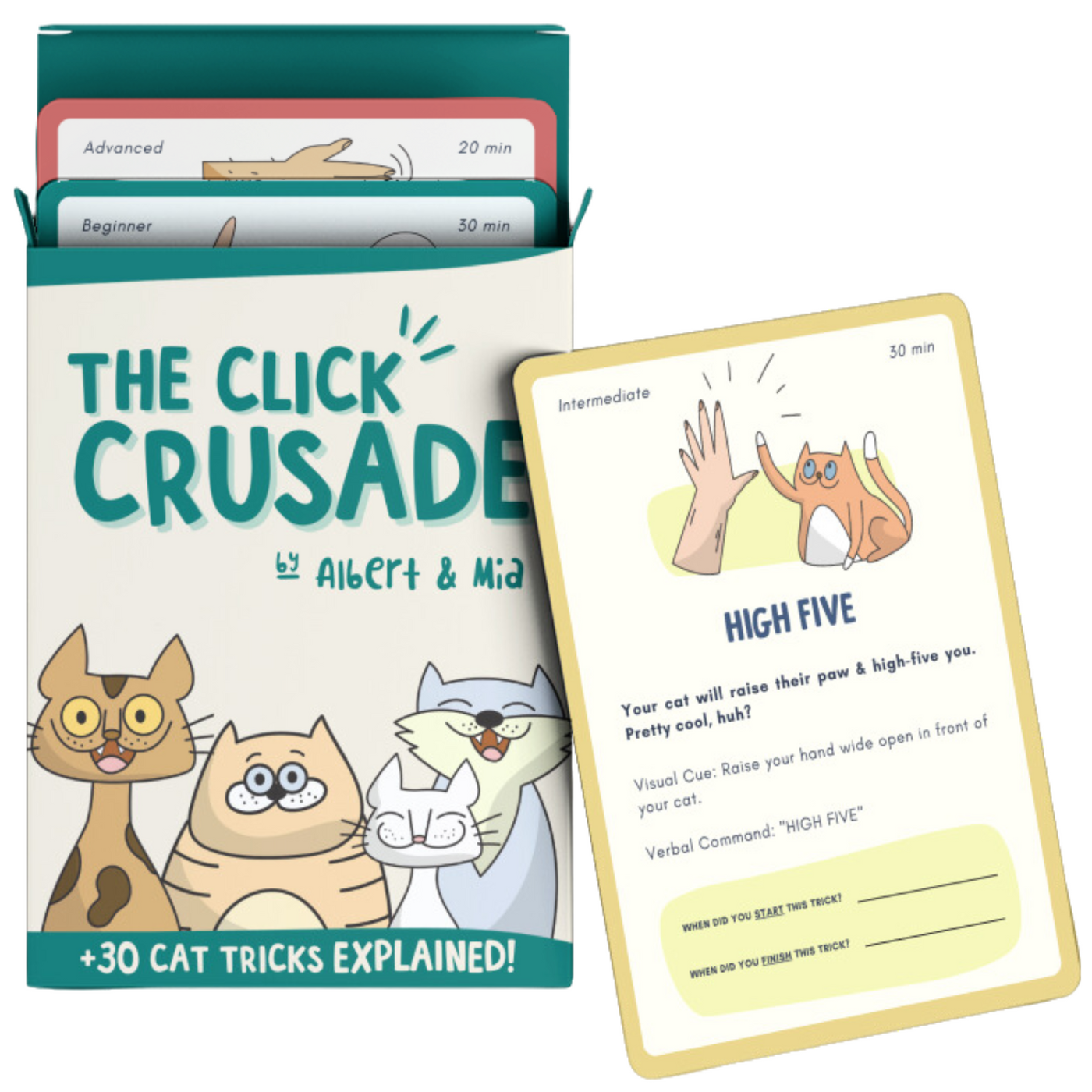 The Click Crusade - Cat Training Card Game