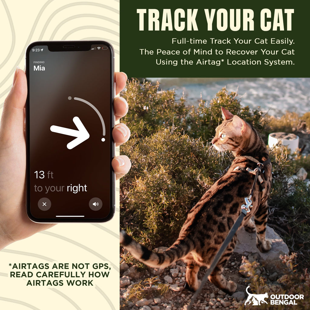 Airtag Holder for Cat Collar (3 Pack) - OutdoorBengal