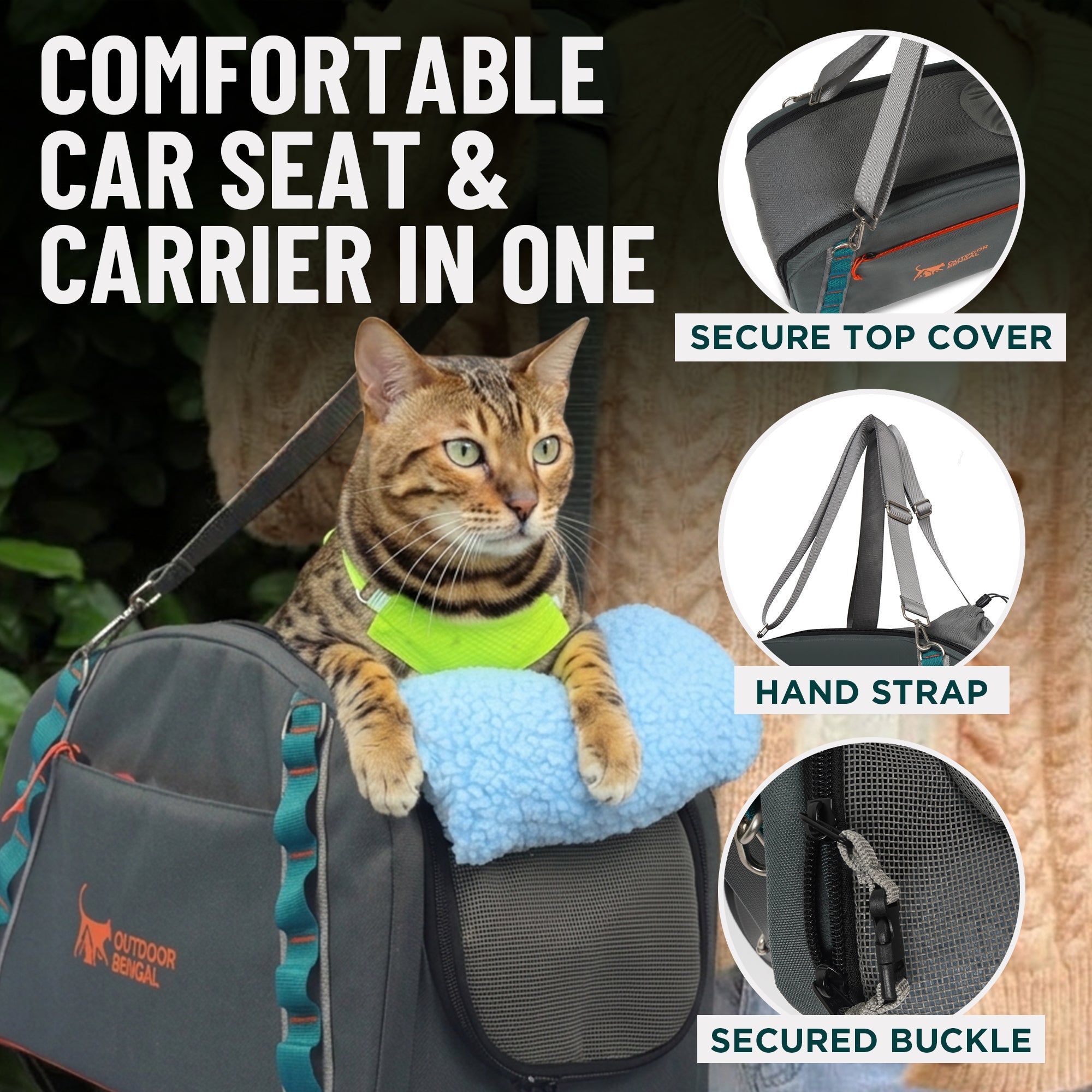 Dakar™ 2in1 Car Seat and Carrier - OutdoorBengal