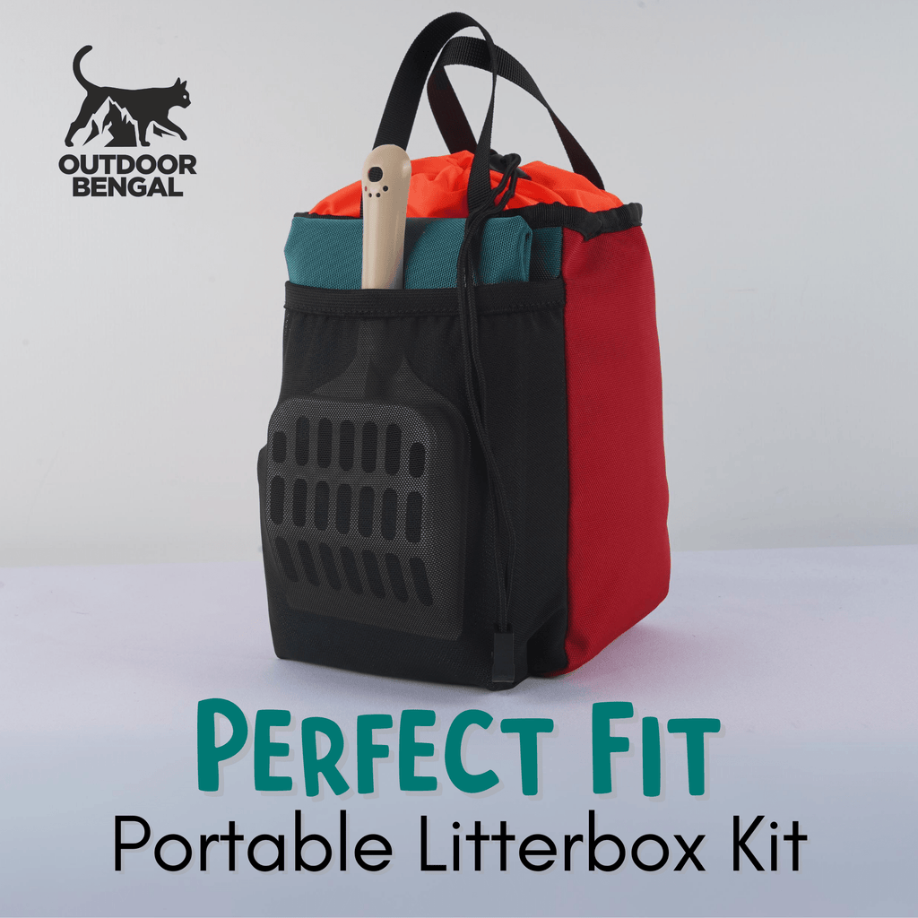 Foldable Litterbox for Cat Travel - OutdoorBengal