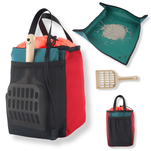 Foldable Litterbox for Cat Travel - OutdoorBengal