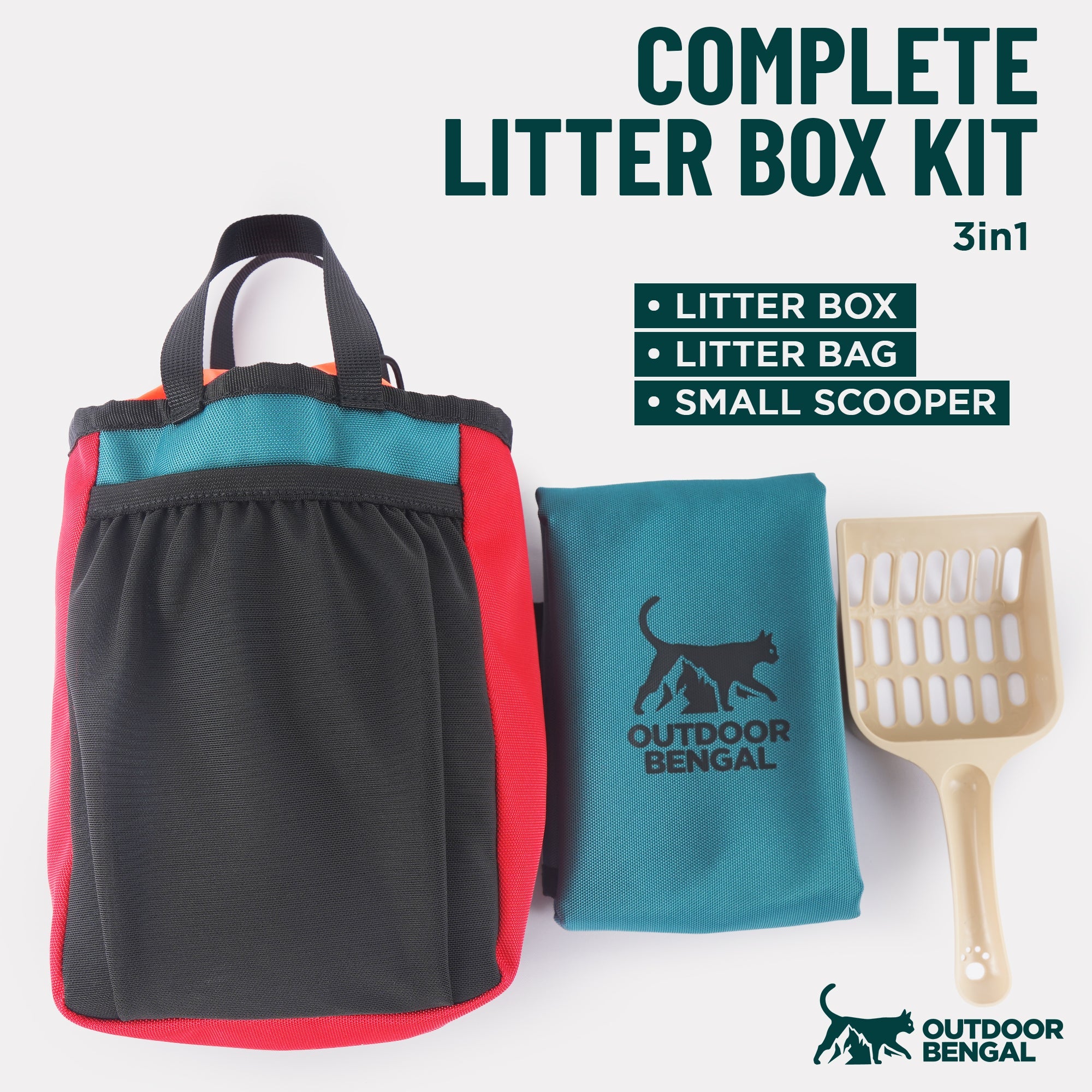 Go Litter™ Travel Litter Box - OutdoorBengal