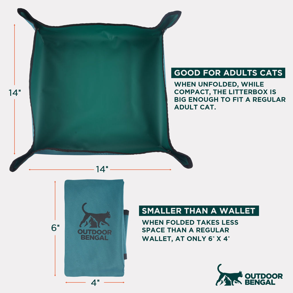 Go Litter™ Travel Litter Box - OutdoorBengal