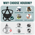 Houdini™ Escape Proof Cat Harness - OutdoorBengal