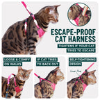 Houdini™ Escape-Proof Cat Harness - OutdoorBengal