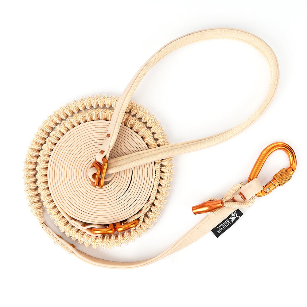 Kushna™ Bungee Cat Leash 14ft - OutdoorBengal